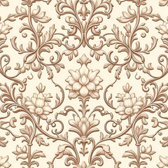 seamless pattern with flowers
