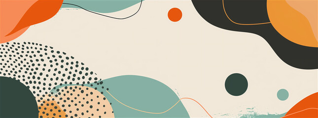 Fototapeta premium illustration of an abstract shape
