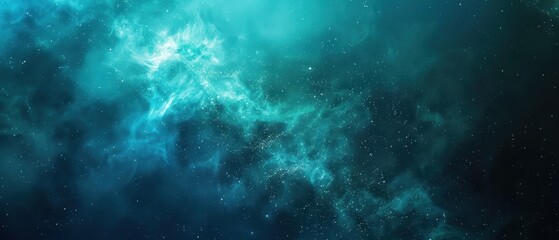 Fototapeta premium Abstract Blue Green Background with Gradient Effect