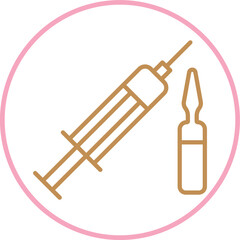 Syringe icon Design