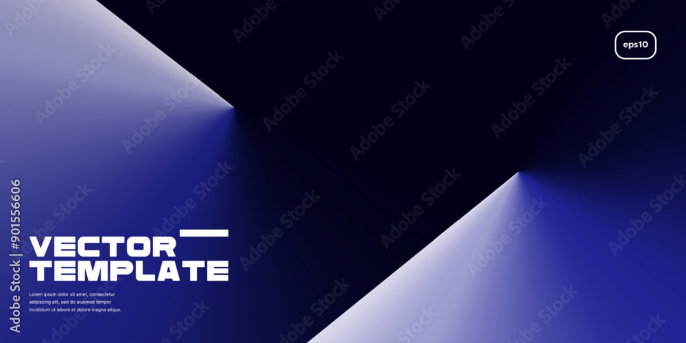 Aufkleber minimal geometric background with abstract gradients. vector illustration.