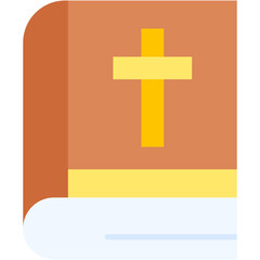 Fototapeta premium Bible, book, holy, religion, cross Icon
