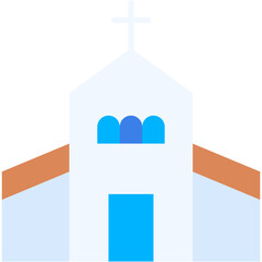 Catholic, christian, church, cathedral, building Icon