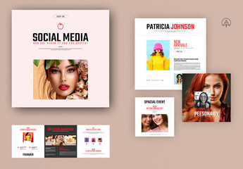 Social Media Kit Template