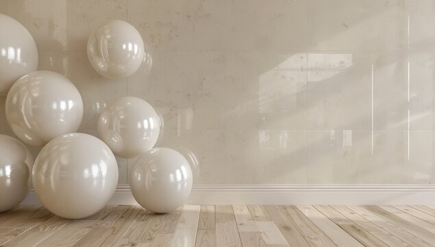 Featuring white balls with a playf_1(258), this is a clean and simple background