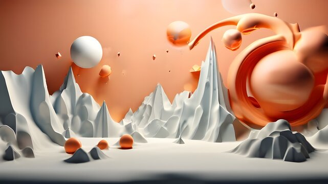 3D Abstract Wallpaper,flower,3D Abstract Wallpaper With Flowers,3D Abstract Wallpapers with creative evironment,3D Wallpapers,3D Abstract Art | 3D Creative Environment wallpaper,3D Multi Walpapper