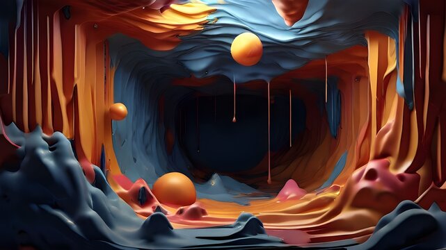 3D Abstract Wallpaper,flower,3D Abstract Wallpaper With Flowers,3D Abstract Wallpapers with creative evironment,3D Wallpapers,3D Abstract Art | 3D Creative Environment wallpaper,3D Multi Walpapper