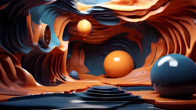 3D Abstract Wallpaper,flower,3D Abstract Wallpaper With Flowers,3D Abstract Wallpapers with creative evironment,3D Wallpapers,3D Abstract Art | 3D Creative Environment wallpaper,3D Multi Walpapper