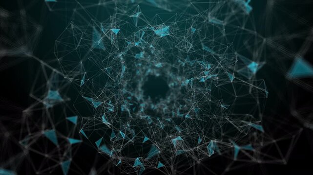 camera movement in digital space with animation of algebraic, physical and chemical formulas and cheat sheets, animation of handwritten educational notes, learning process, animated digitalization