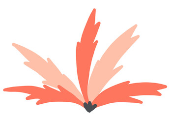 lily flowers illustration dove of peace