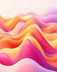 Fototapeta premium It features vibrant oranges, pinks, and purples evoking warmth and relaxation. This background image is ideal for summer and beach-themed content.