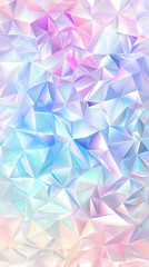 Abstract geometric illustration in neon colors