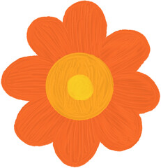 Flower orange 