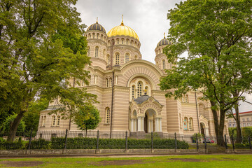 Catedral de la Natividad en Riga (Letonia)
