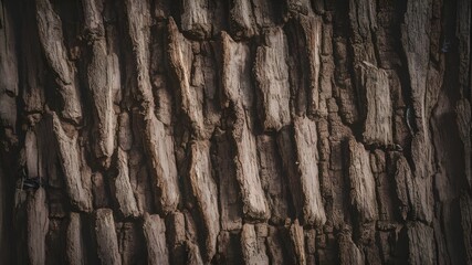 Fototapeta premium Untreated Natural Tree Bark Texture - Raw Wood Backdrop for Backgrounds and Design. High-quality texture of untreated natural tree bark, offering a raw and organic backdrop. 