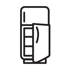 Refrigerator icon template