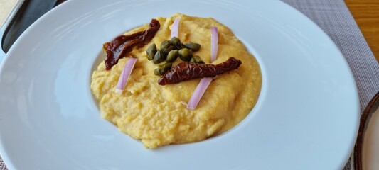 traditional greek fava dish