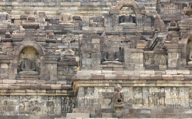Templo de Borobudur., Magelang Regency, Java, Indonesia
