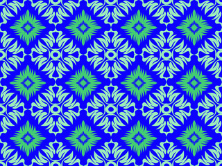 Seamless traditional background design,  Ethnic pattern design, ikat pattern for background or wallpaper. textile,wallpaper, carpet, cushion, quilt,clothing, wrapping, Batik