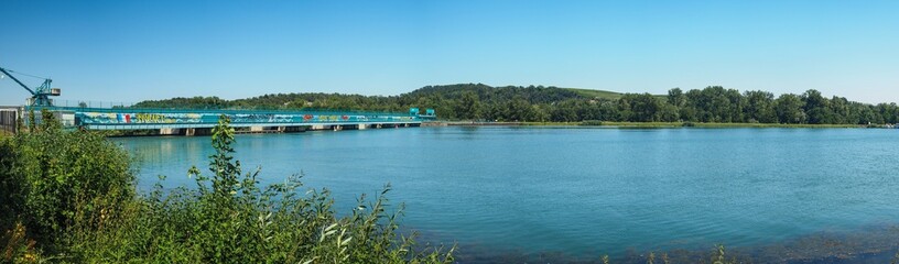 Stauwehr bei Burkheim 