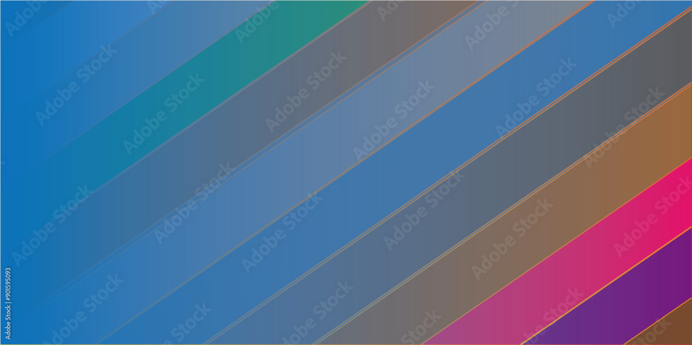 Poster abstract colorful minimalistic seamless geometric elegant blue pattern shiny line futuristic concept