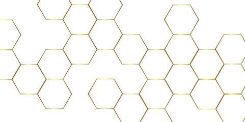Abstract background with lines. Modern simple style hexagonal graphic concept. Background with hexagons. Abstract honeycomb background.	