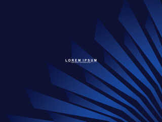 Modern dark blue abstract background with diagonal shapes. Gradient blue background.