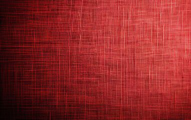 Fototapeta premium A striking red textured pattern with linear lines creating a grid-like design. Perfect for backgrounds, wallpapers, or abstract art concepts.