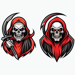 skull vector logo