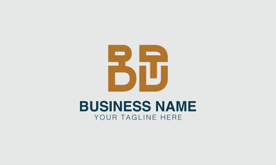 BD B bd initial logo | initial based abstract modern minimal creative logo, vector template image. luxury logotype logo, real estate homie logo. typography logo. initials logo
