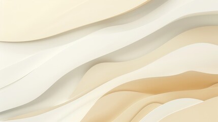 Fototapeta premium Wavy lines and curves resembling an abstract painting close-up