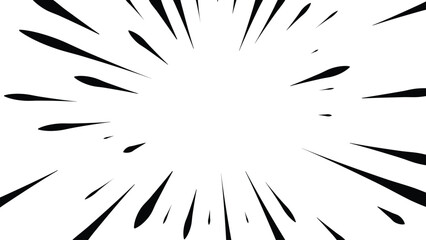 Pop art comic background vector. Abstract design with black line shape. Illustration design for cartoon, animation, website, social media.