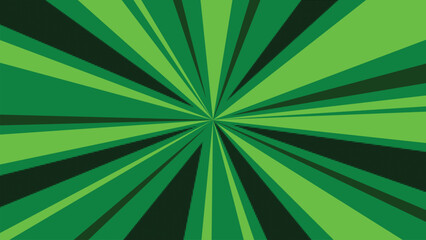 Pop art comic on green background vector. Abstract design with line shape. Illustration design for cartoon, animation, website, social media.