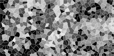 Seamless pattern mosaic marble pattern texture with seamless shapes. dark and light gray Geometric Modern creative background.3d Gray Geometric Retro tiles pattern. Gray hexagon ceramic
