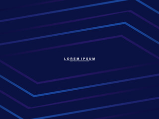 Modern dark blue abstract background with diagonal shapes. Gradient blue background.