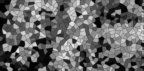 Seamless pattern mosaic marble pattern texture with seamless shapes. dark and light gray Geometric Modern creative background.3d Gray Geometric Retro tiles pattern. Gray hexagon ceramic