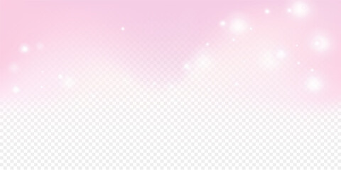 Abstract pink  background. Vector editable smooth banner template.