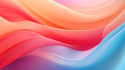 Bright gradient with liquid-like texture