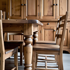 Wooden interior decoration