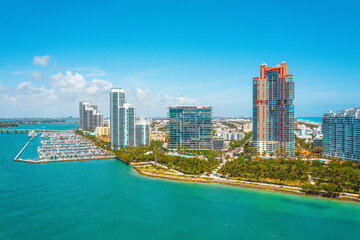 Naklejka premium Miami Beach