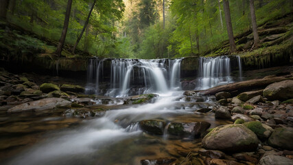 waterfall in the forest