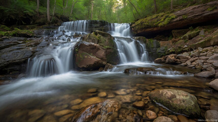 waterfall in the forest