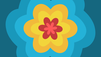 abstract flower background