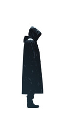 person in a coat