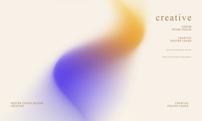 Trendy gradient mesh abstract design background. Abstract digital background