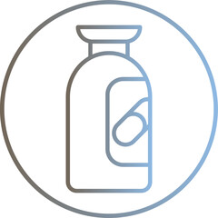 Medicine Bottle icon Design