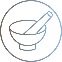 Mortar and Pestle icon Design