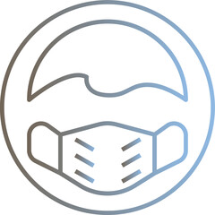 Surgical Mask icon Design