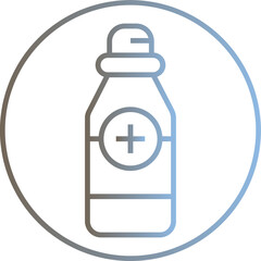 Health Syrup icon Design