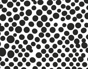 Vector flat background. Minimalist trendy abstract polka dot pattern